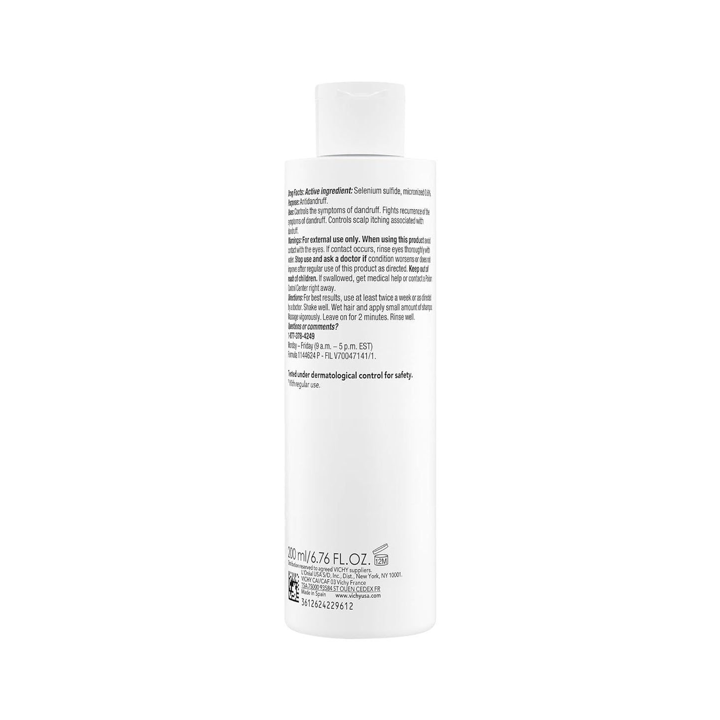Dercos Selenium Sulfide Anti Dandruff Shampoo - Bajo Pedido