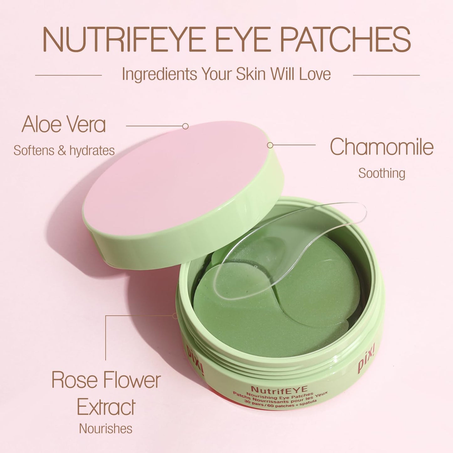 NutrifEYE Rose Eye Patches - Bajo Pedido