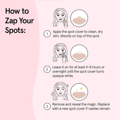 Hydrocolloid Clear Pimple Patches - Bajo Pedido