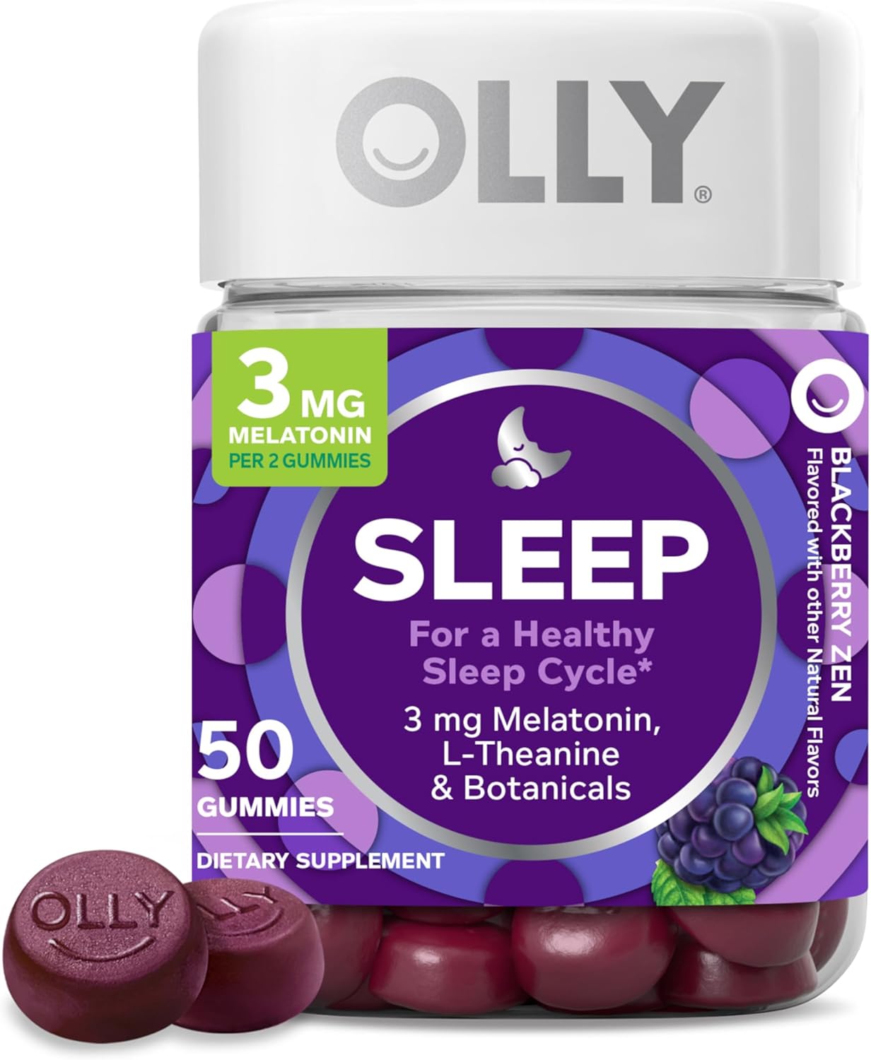 Sleep Gummies 3 mg Melatonin - Bajo Pedido