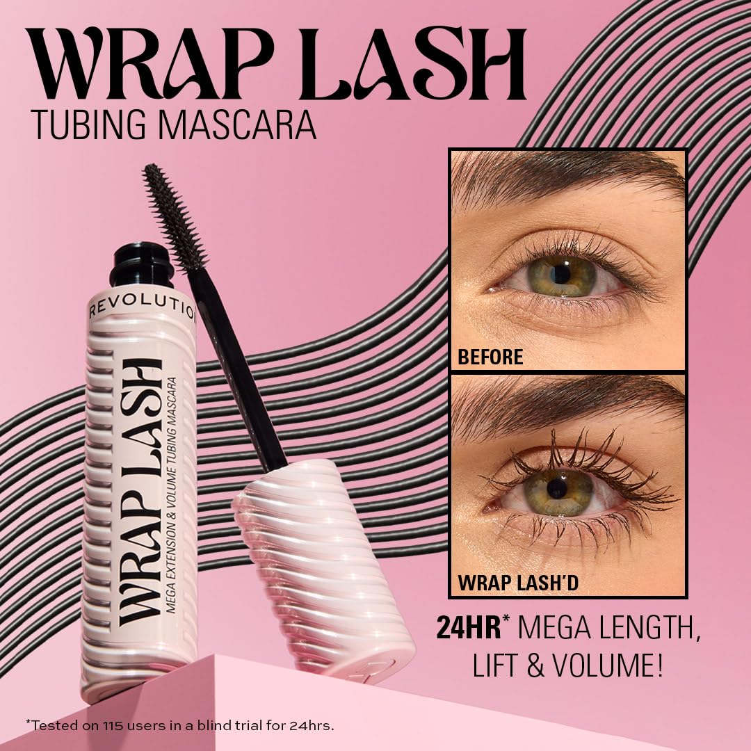 Wrap Lash Mega Extension & Volume Tubing Mascara