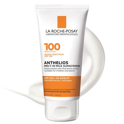 La Roche-Posay Anthelios Melt-In Milk Sunscreen SPF 100 Guatemala bloqueador protector solar de cuerpo y rostro