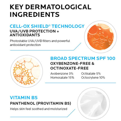 La Roche-Posay Anthelios Melt-In Milk Sunscreen SPF 100 Guatemala bloqueador protector solar de cuerpo y rostro