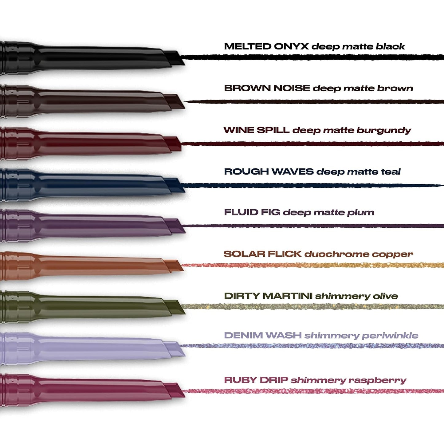24/7 Liquid Stick Retractable Waterproof Eyeliner + Brush - Bajo Pedido