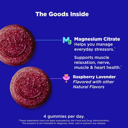 Relaxing Magnesium Gummies - Bajo Pedido