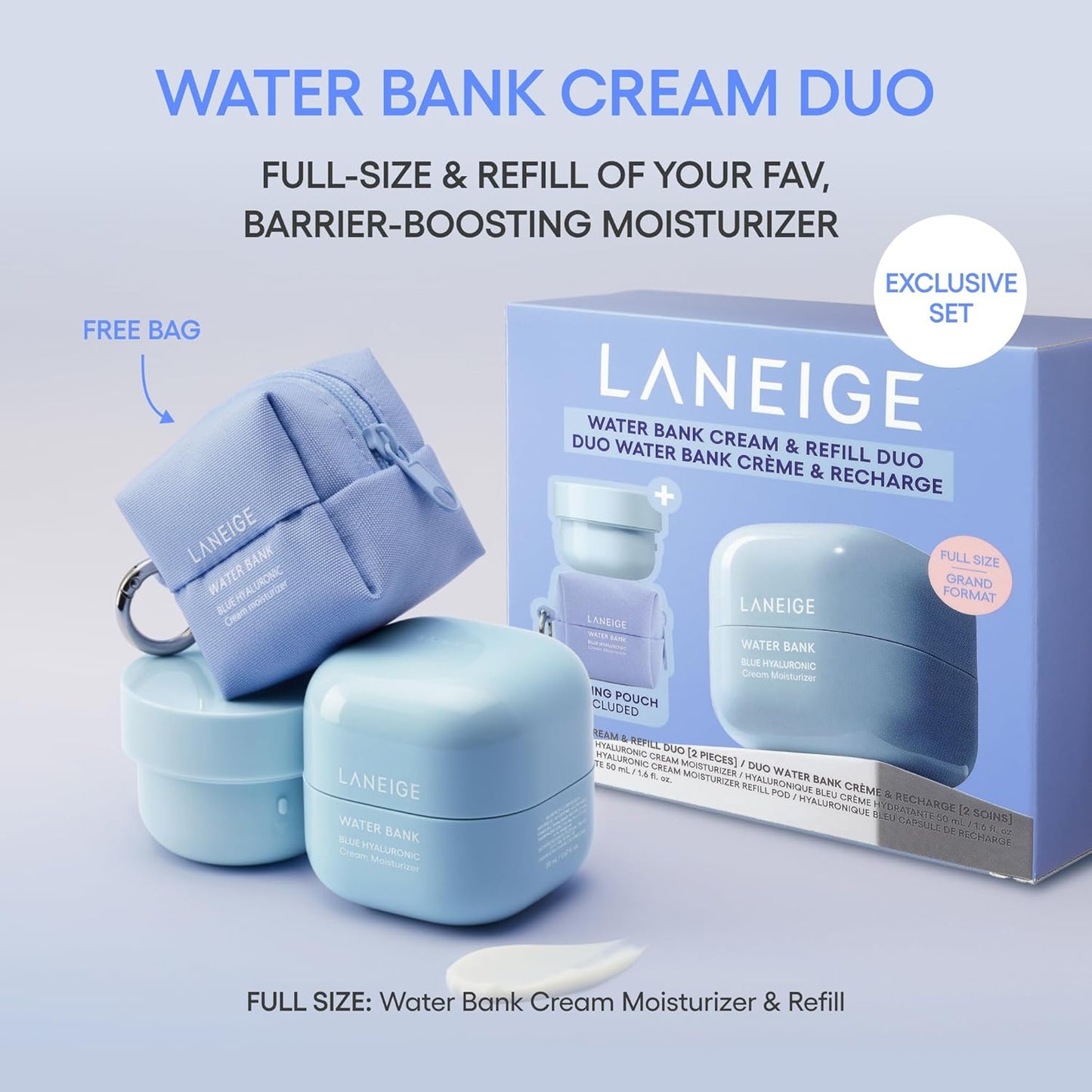 Water Back Cream and Refill Duo - Bajo Pedido