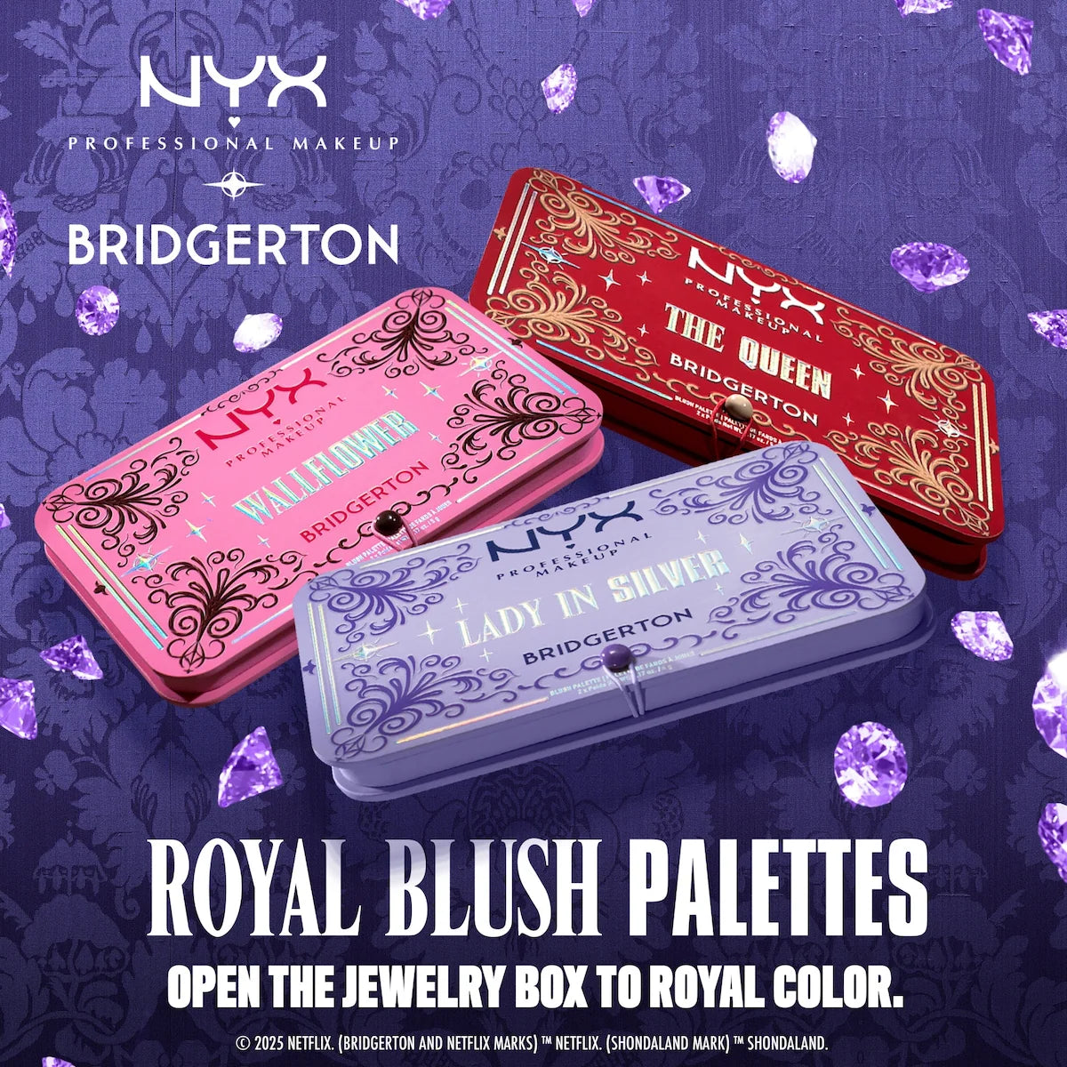 Bridgerton Royal Blush Palette
