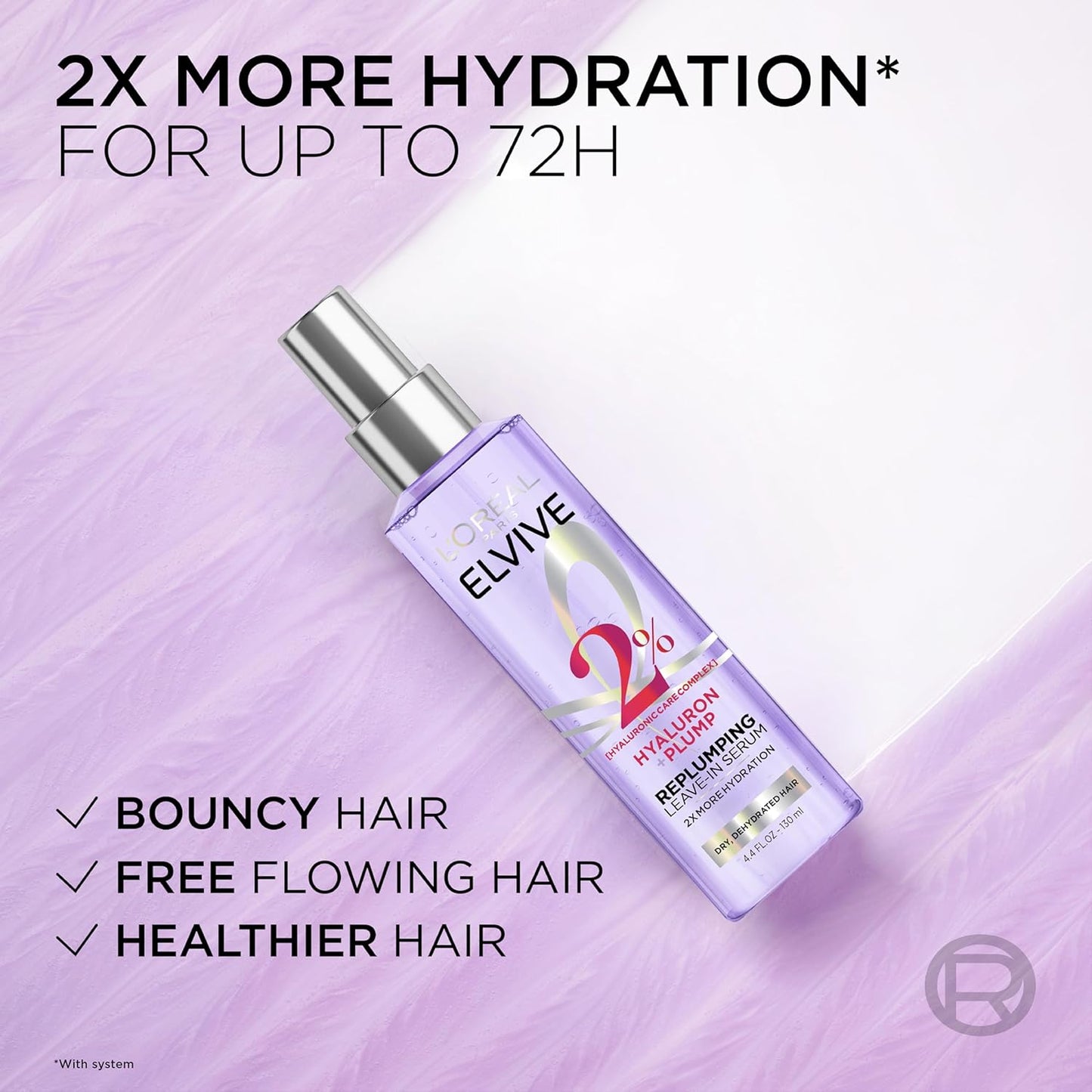 Elvive Hyaluron Plump Moisture Plump Hair Serum - Bajo Pedido