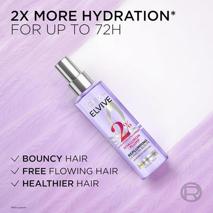 Elvive Hyaluron Plump Moisture Plump Hair Serum - Bajo Pedido