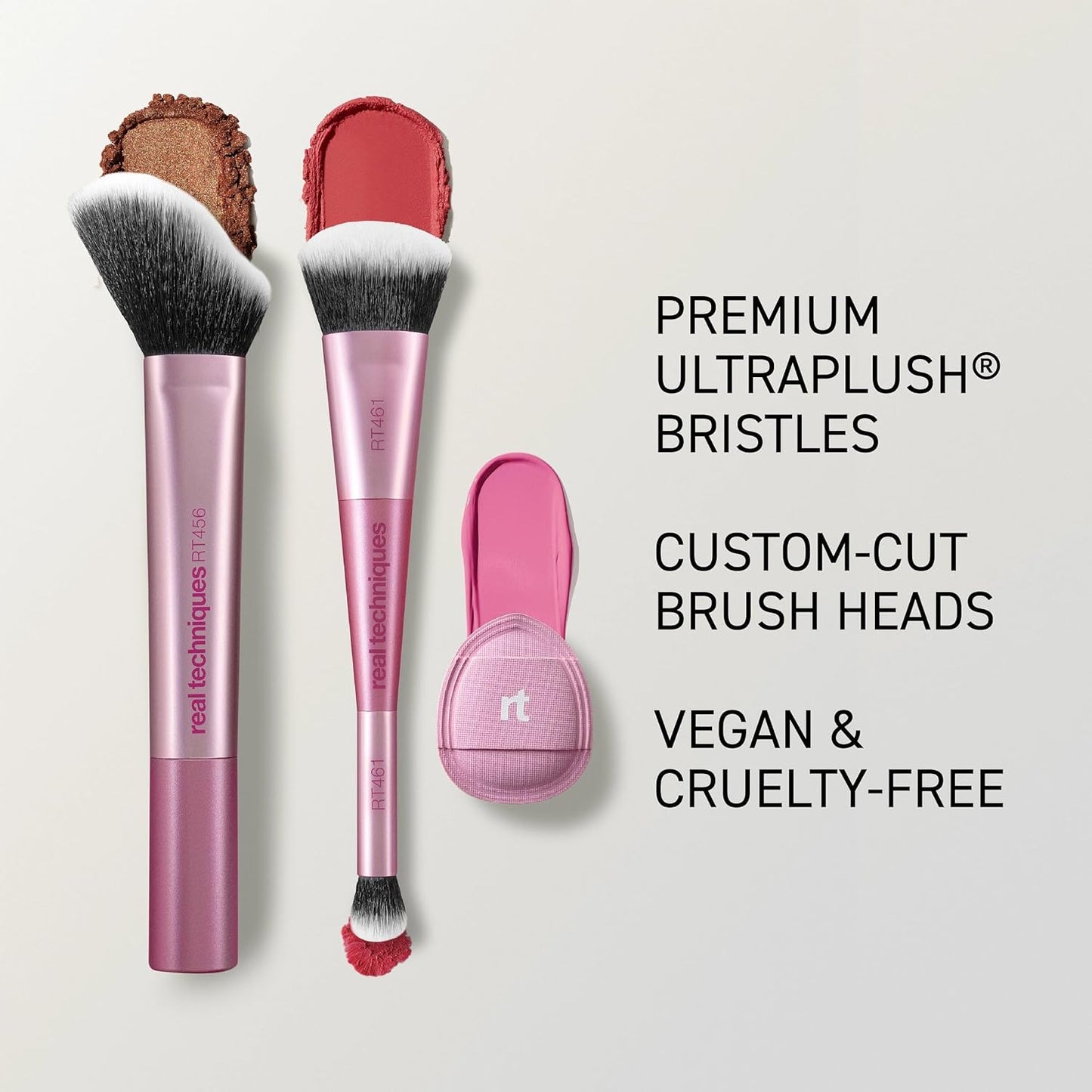 Cheeky Trio Makeup Brush Set - Bajo Pedido