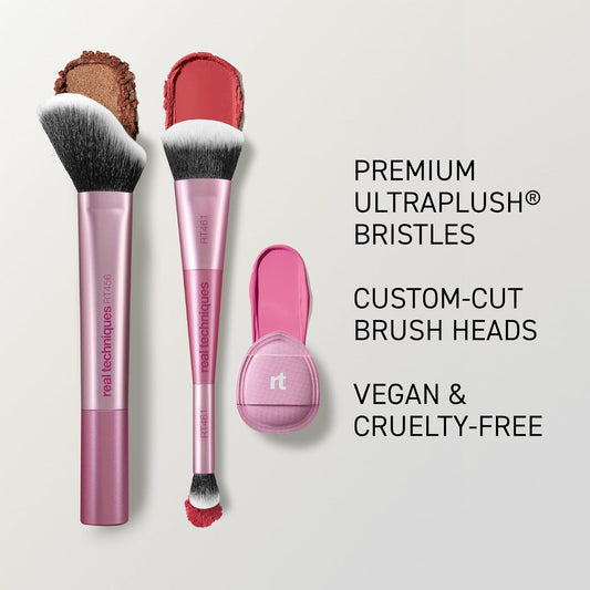 Cheeky Trio Makeup Brush Set - Bajo Pedido