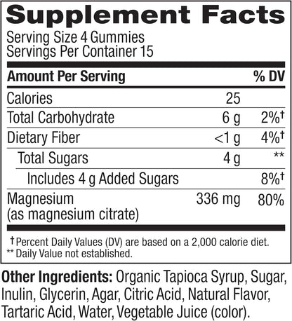 Relaxing Magnesium Gummies - Bajo Pedido