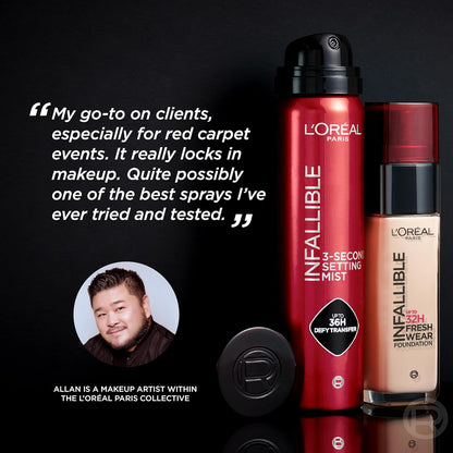 Infallible 3-Second Setting Mist