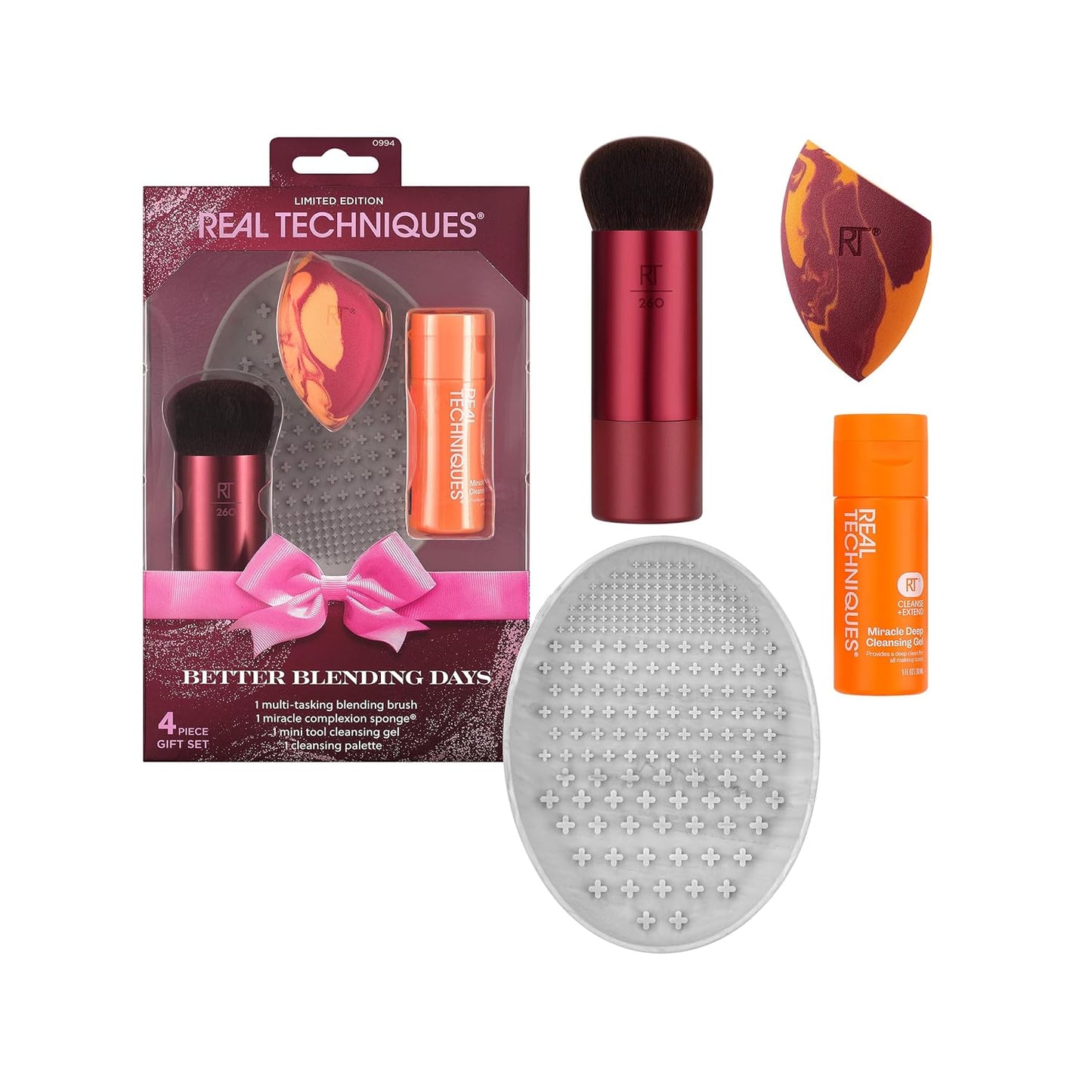 Better Blending Days Makeup Sponge & Brush Gift Set - Bajo Pedido