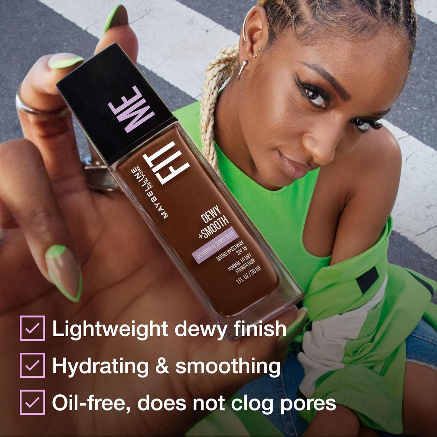 Fit Me Dewy + Smooth Liquid Foundation - Bajo Pedido