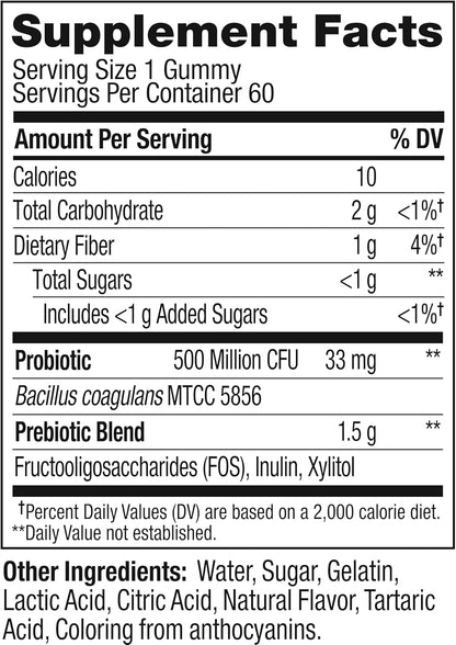 Probiotic + Prebiotic Gummies - Bajo Pedido