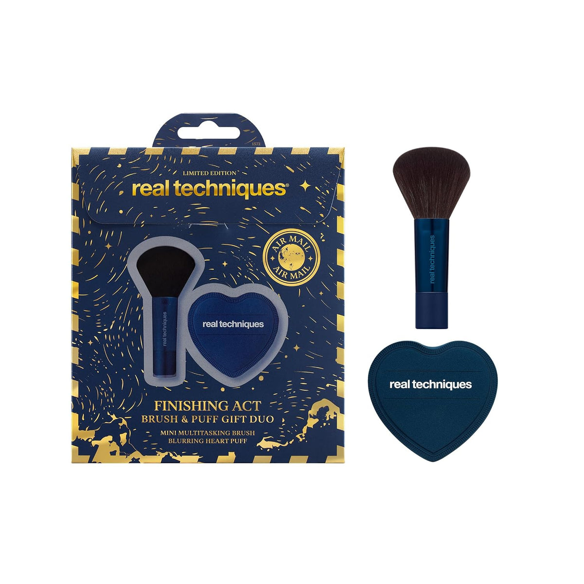 Finishing Act Brush & Puff Gift Duo - Bajo Pedido
