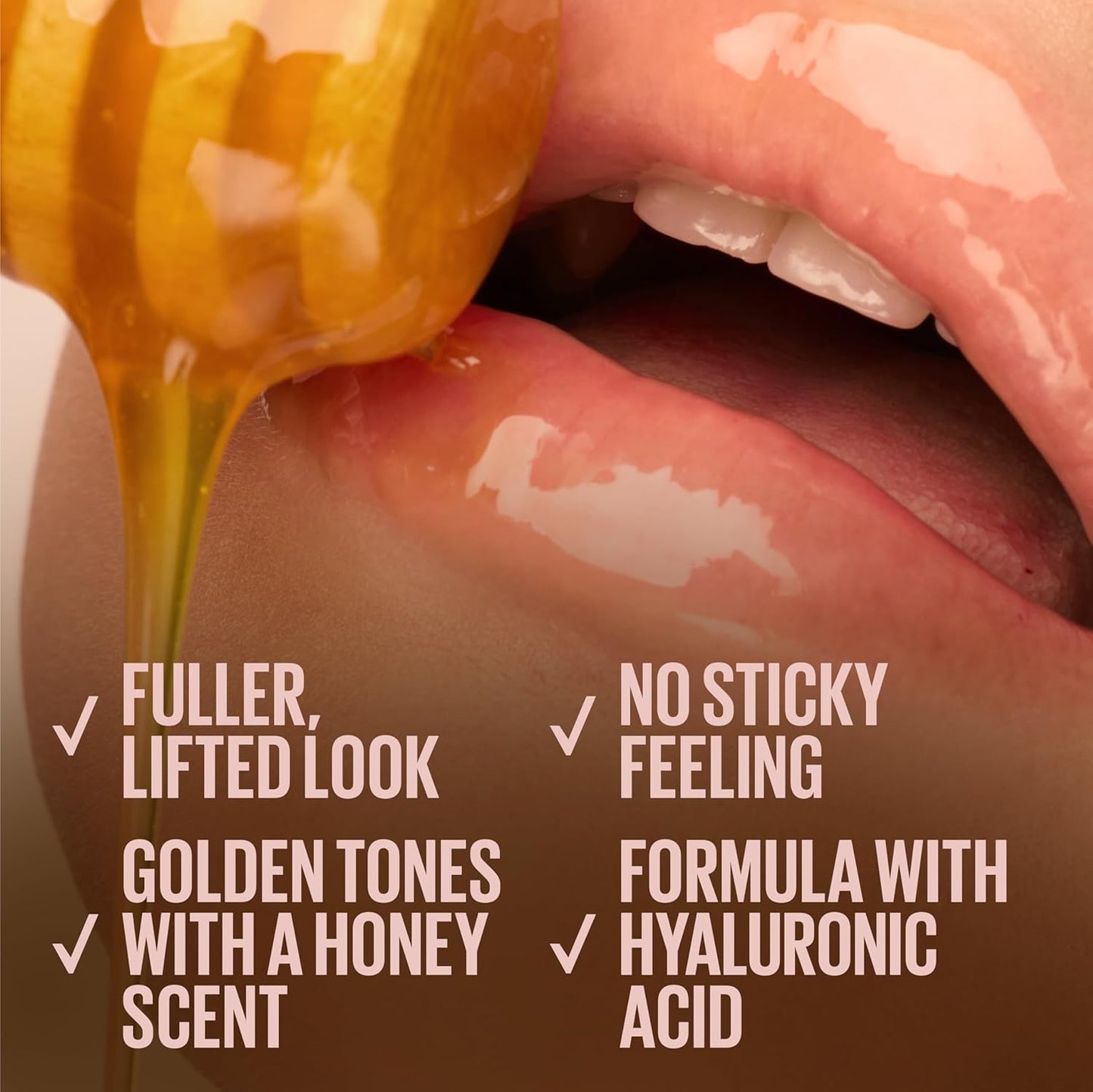 Lifter Gloss Honey'd Lip Gloss with Hyaluronic Acid - Bajo Pedido