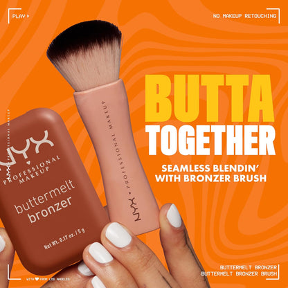 NYX Buttermelt Bronzer Guatemala bronceador y contorno en polvo compacto