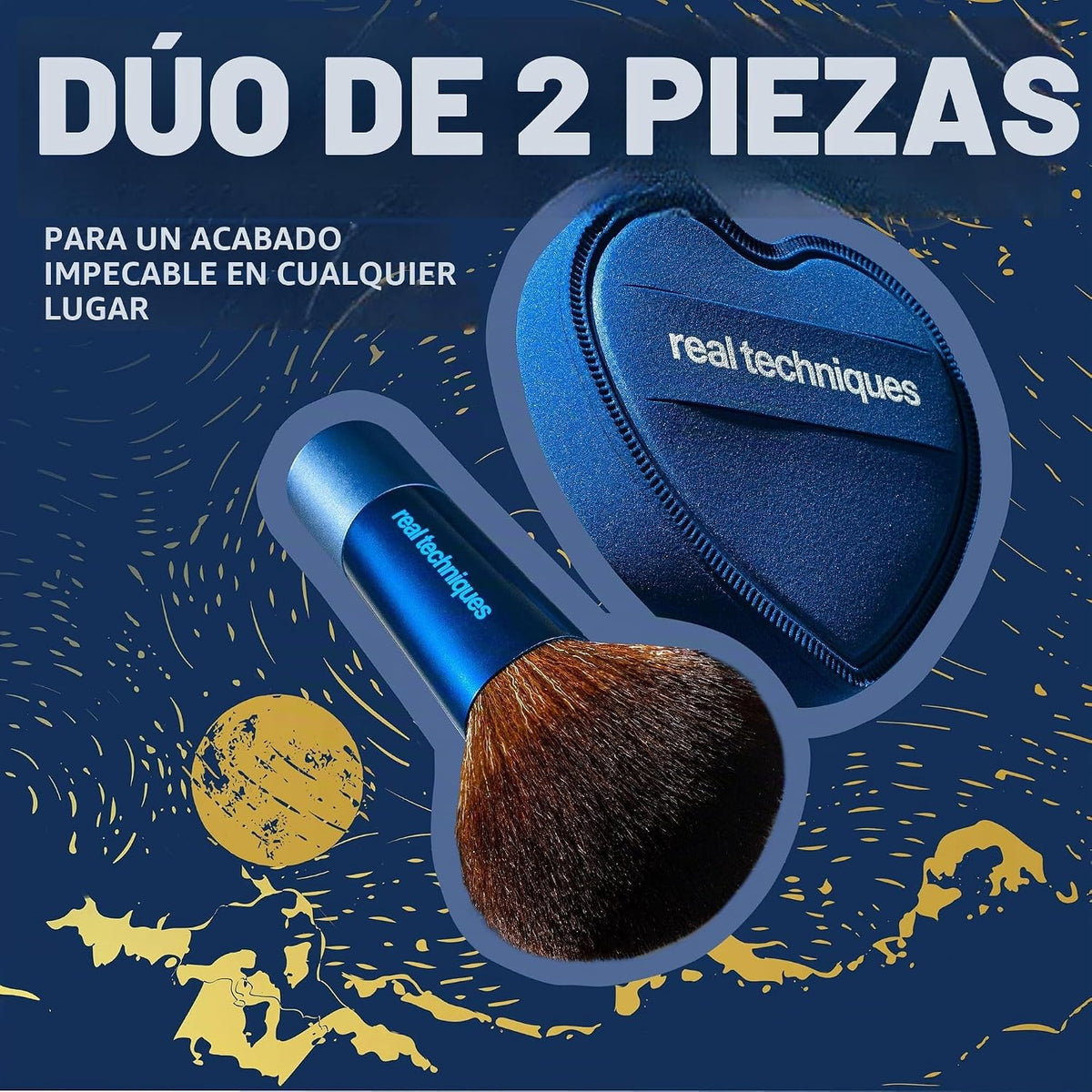 Finishing Act Brush & Puff Gift Duo - Bajo Pedido