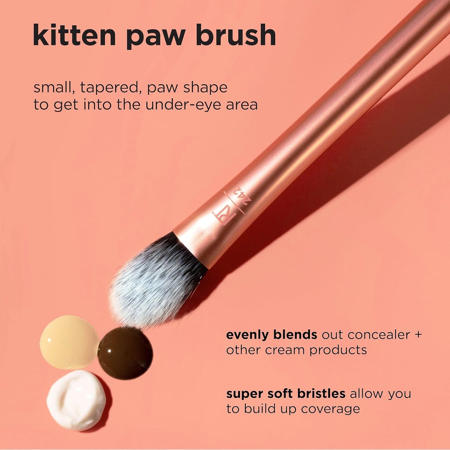 Kitten Paw Brightening Concealer Makeup Brush