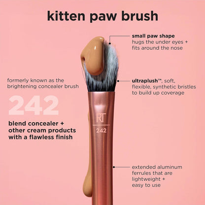 Kitten Paw Brightening Concealer Makeup Brush