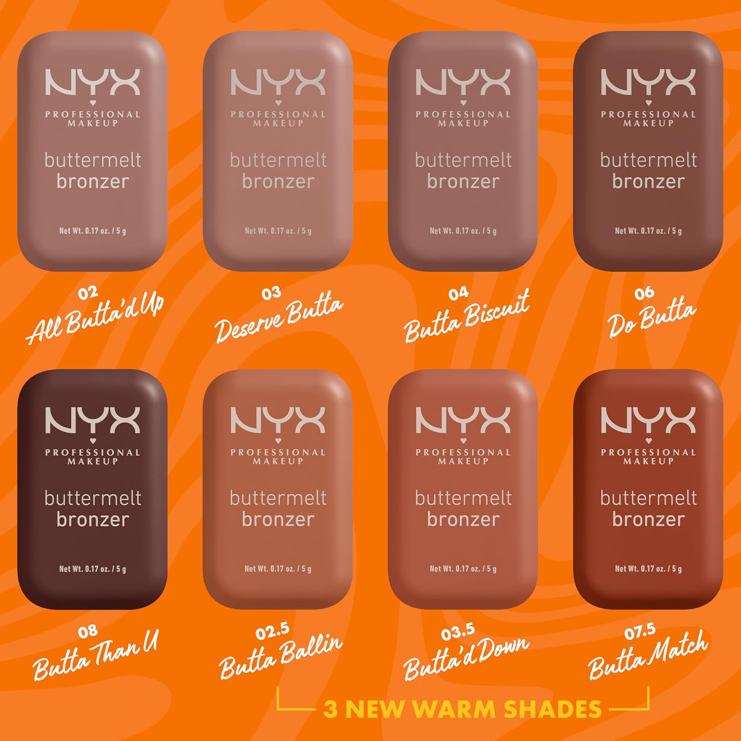 NYX Buttermelt Bronzer Guatemala bronceador y contorno en polvo compacto