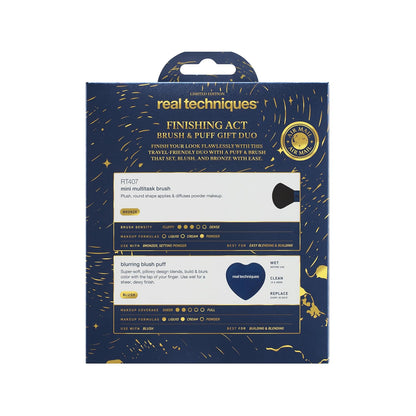 Finishing Act Brush & Puff Gift Duo - Bajo Pedido