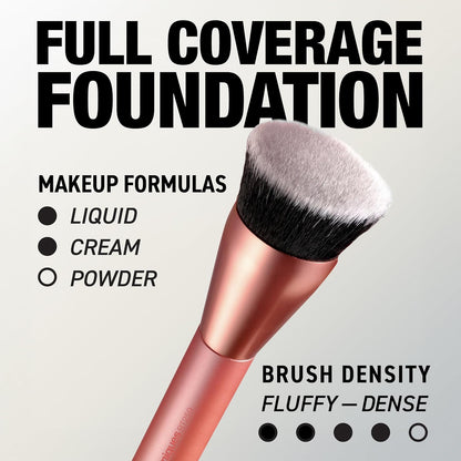 Glow Round Base Makeup Brush - Bajo Pedido
