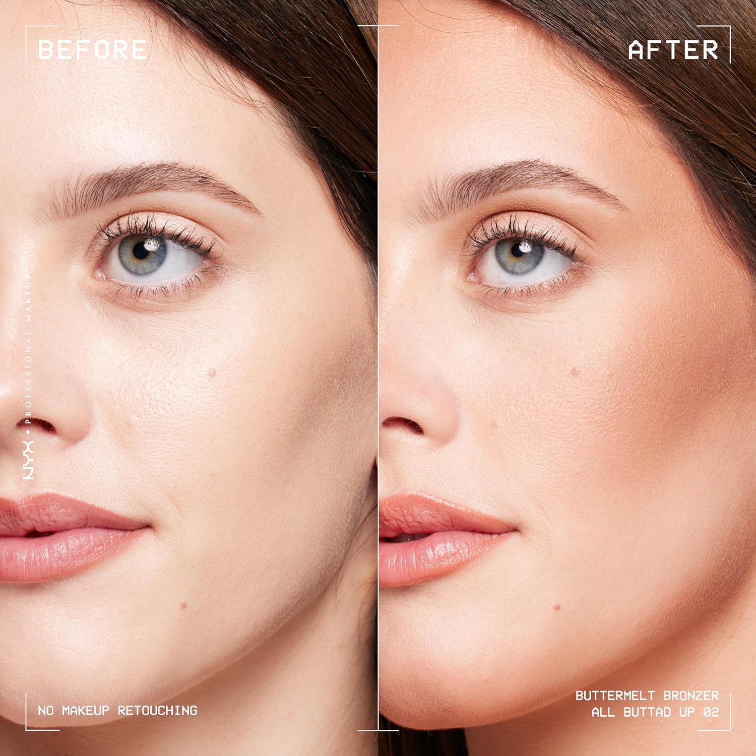 NYX Buttermelt Bronzer Guatemala bronceador y contorno en polvo compacto