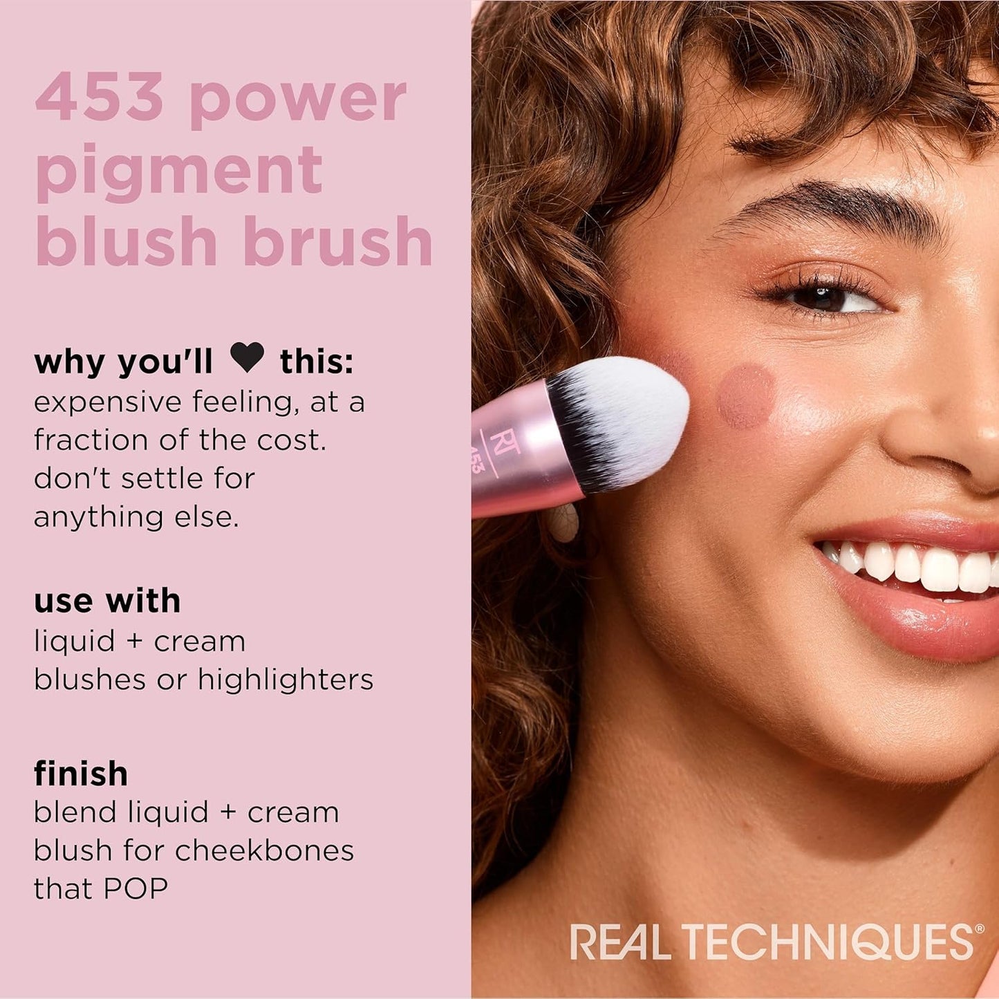 Power Pigment Blush Makeup Brush - Bajo Pedido