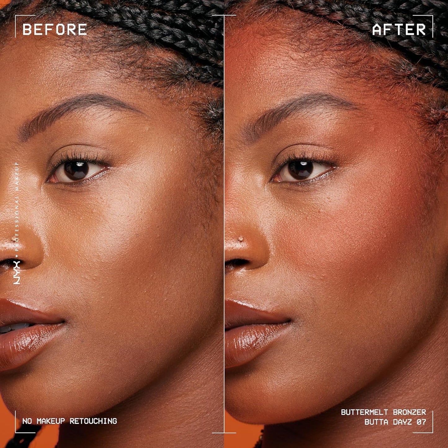 NYX Buttermelt Bronzer Guatemala bronceador y contorno en polvo compacto
