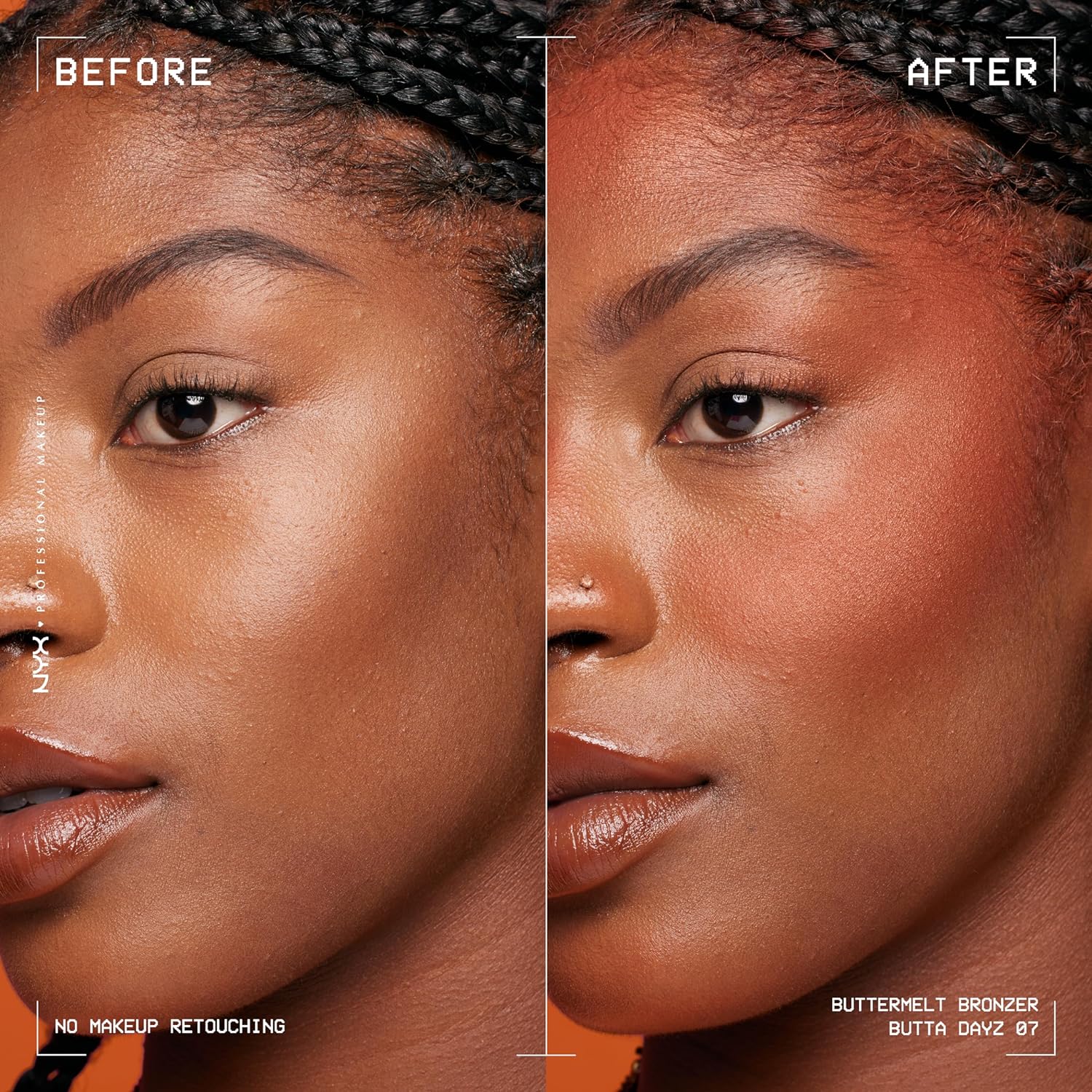 NYX Buttermelt Bronzer Guatemala bronceador y contorno en polvo compacto
