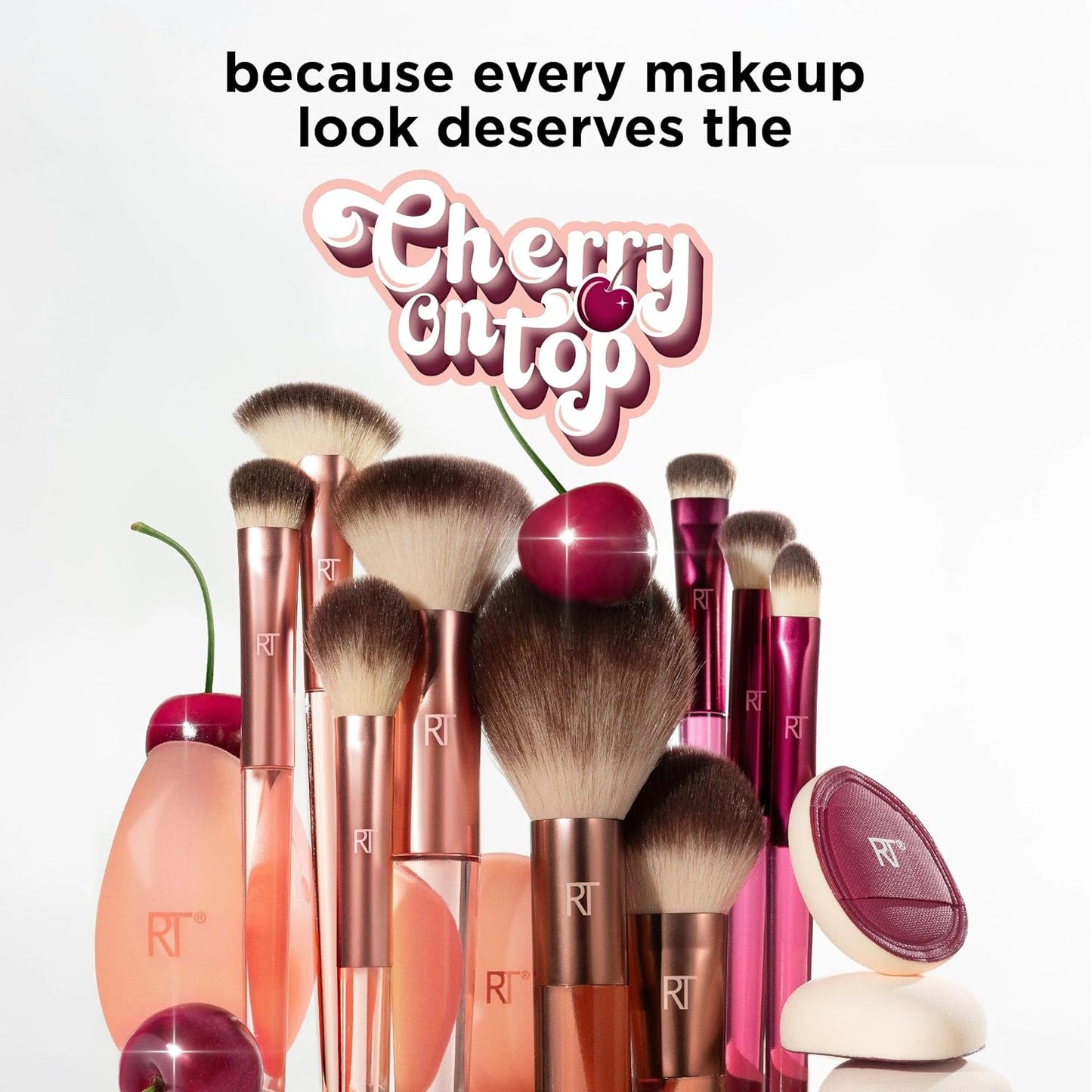 Cherry On Top It’s All Blush Dual-Ended Brush - Bajo Pedido