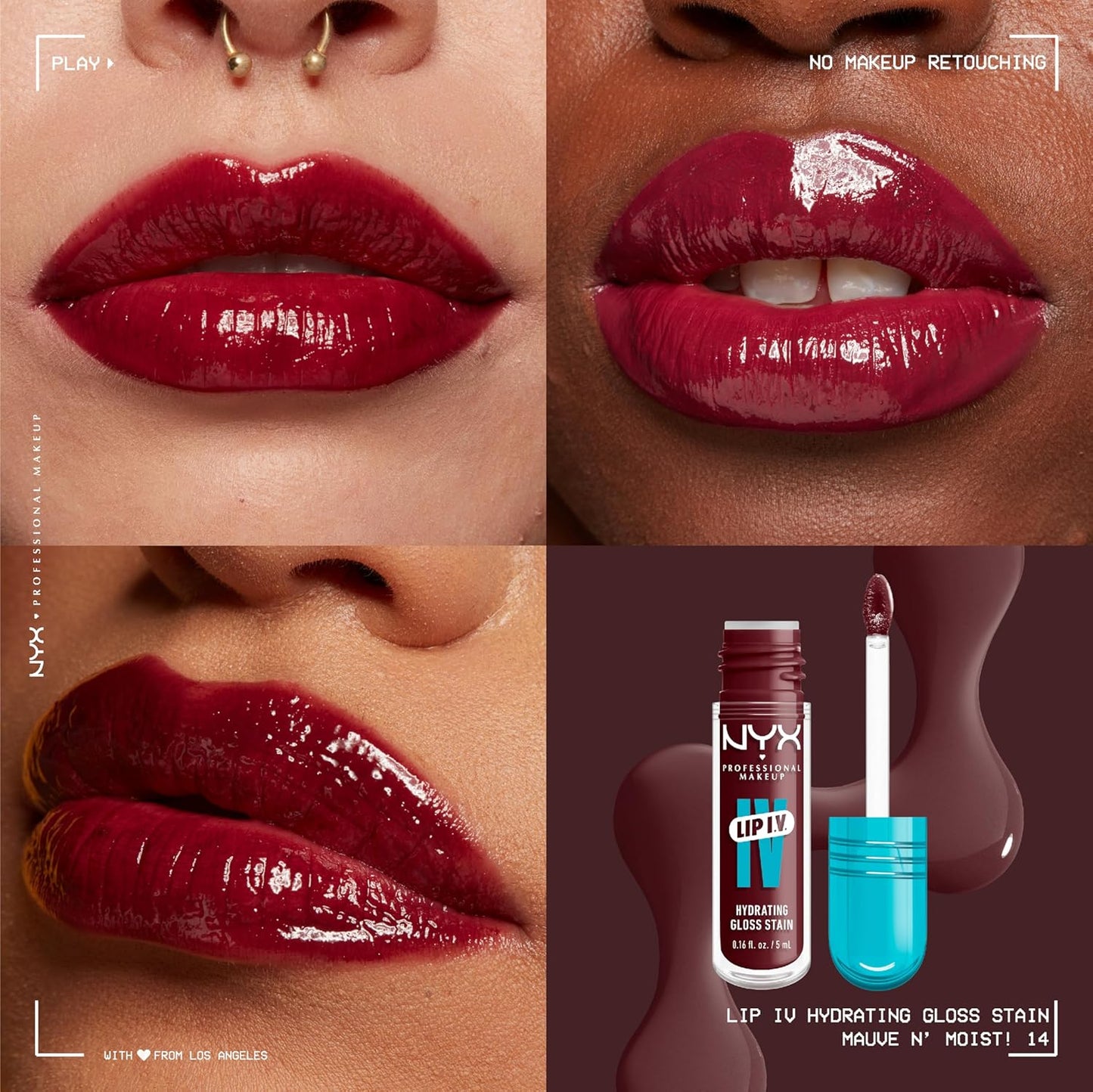 Lip IV Hydrating Lip Gloss Stain