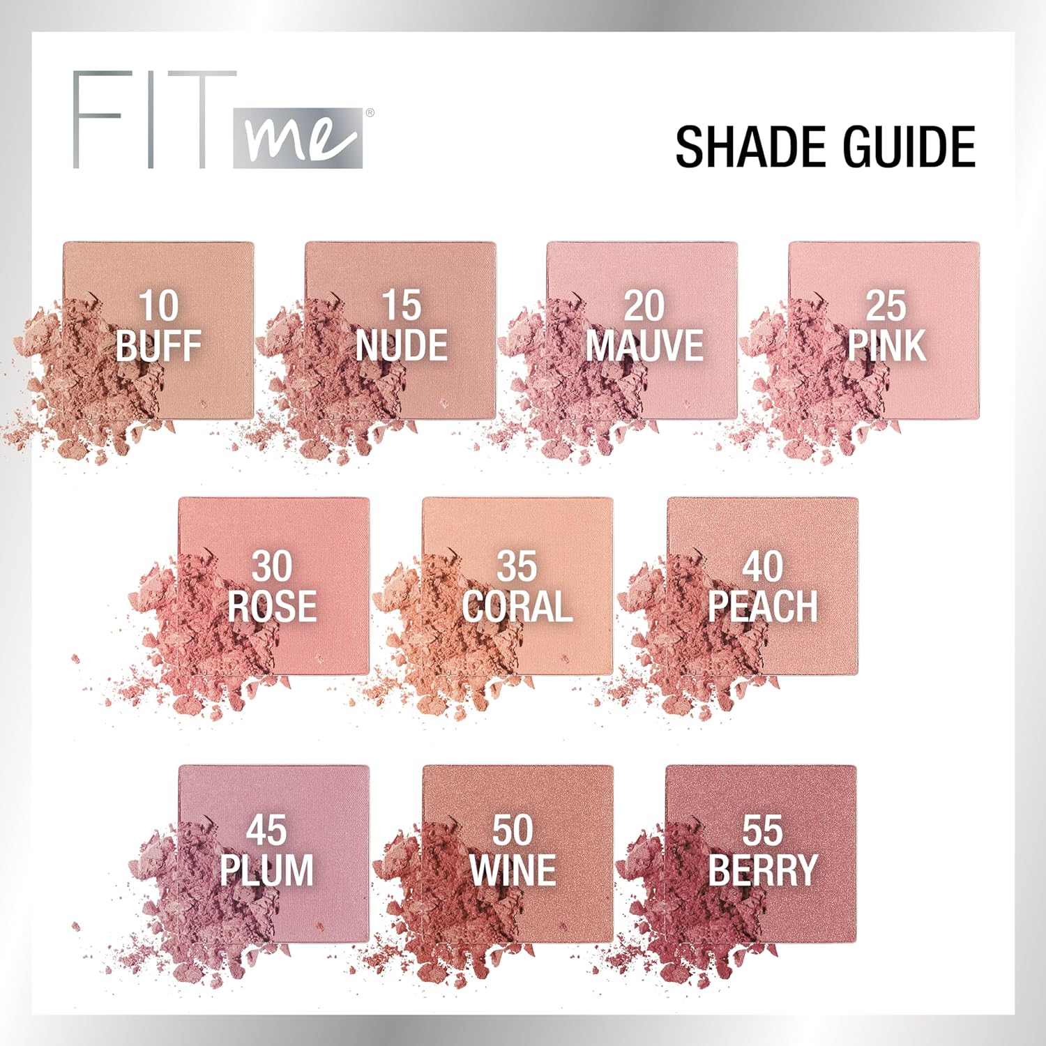 Rubor en polvo Fit Me Blush Maybelline Guatemala