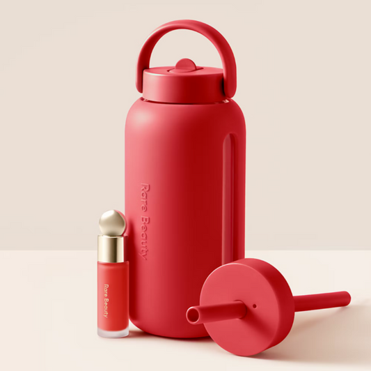 Rare Beauty x Bink: 27oz Bottle & Blush Bundle – GRATEFUL - Bajo Pedido