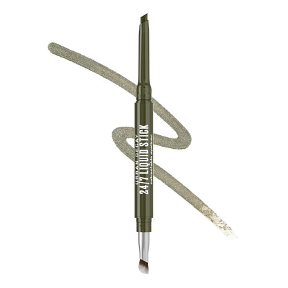24/7 Liquid Stick Retractable Waterproof Eyeliner + Brush - Bajo Pedido