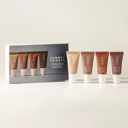 The Mini Neutrals Lip Butter Balm Set