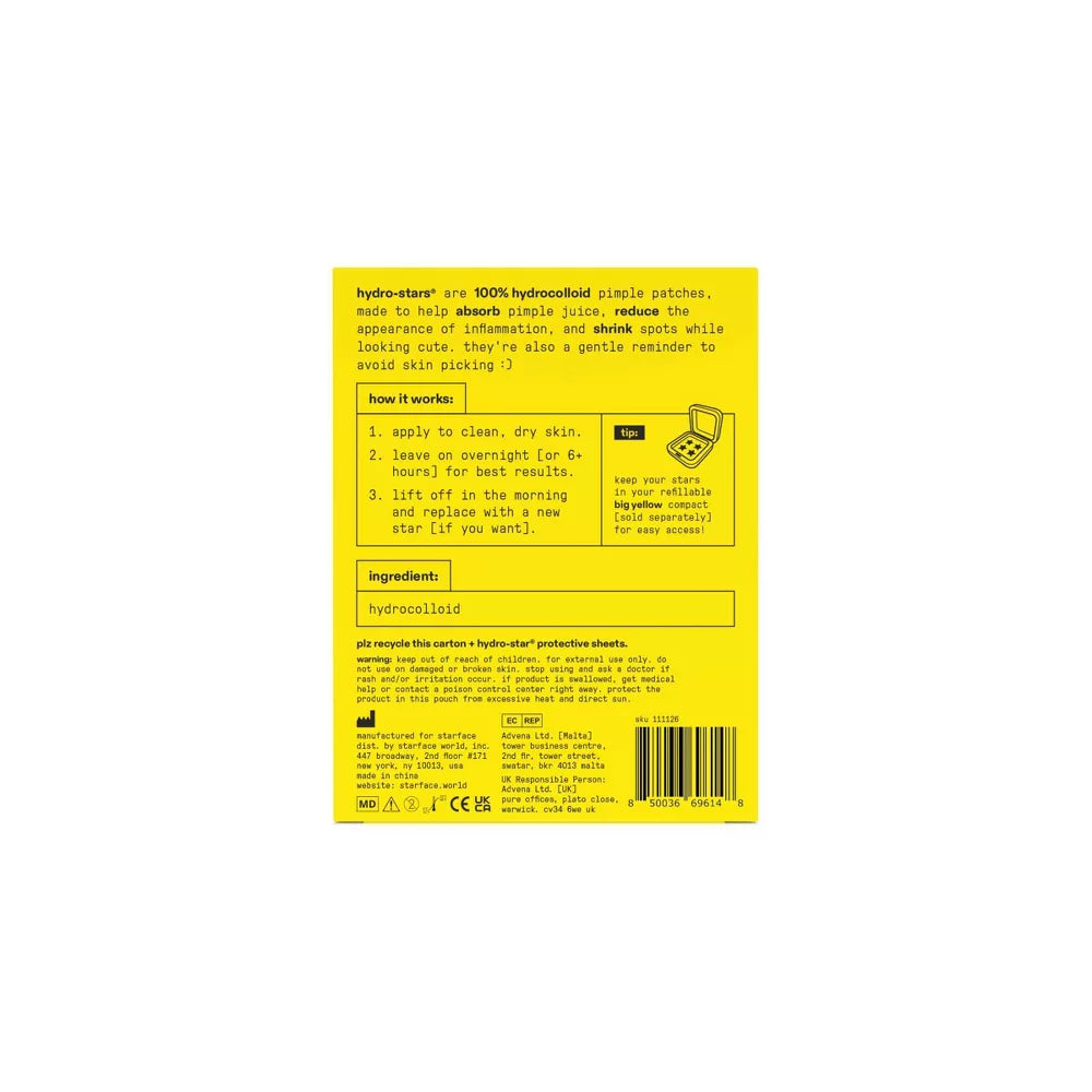 Hydro Star Pimple Patches Mini Pack - 16pc