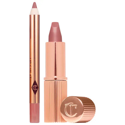 Mini Pillow Talk Lipstick & Liner Set - Bajo Pedido