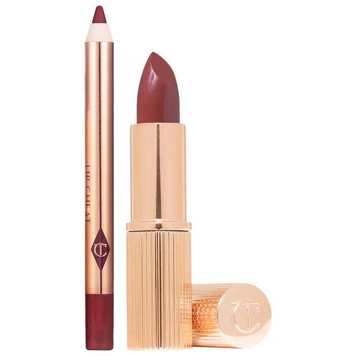 Mini Pillow Talk Lipstick & Liner Set - Bajo Pedido