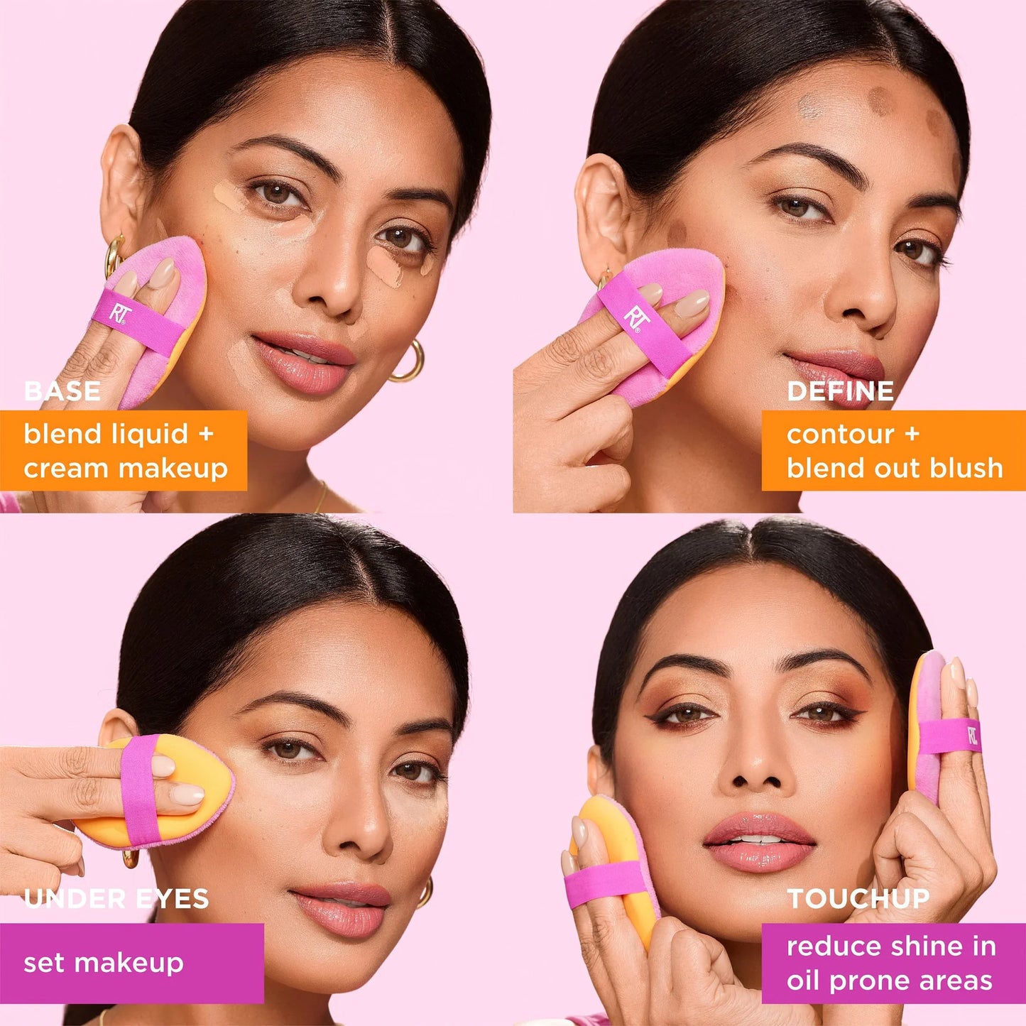 Miracle 2-In-1 Powder Puff + Travel Case - Bajo Pedido
