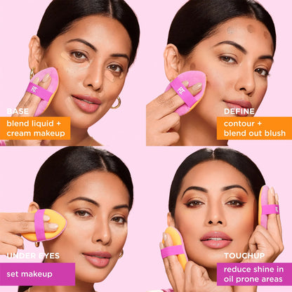 Miracle 2-In-1 Powder Puff + Travel Case - Bajo Pedido