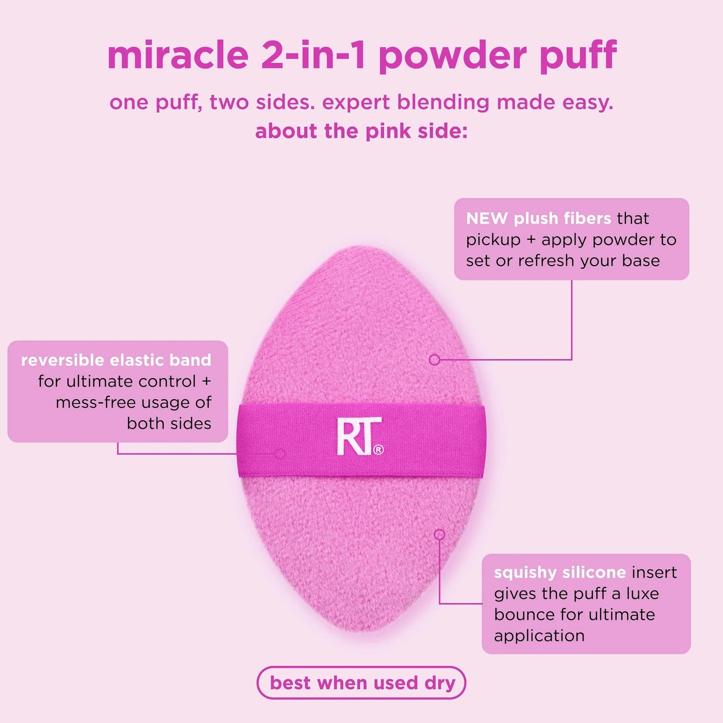 Miracle 2-In-1 Powder Puff