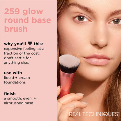 Glow Round Base Makeup Brush