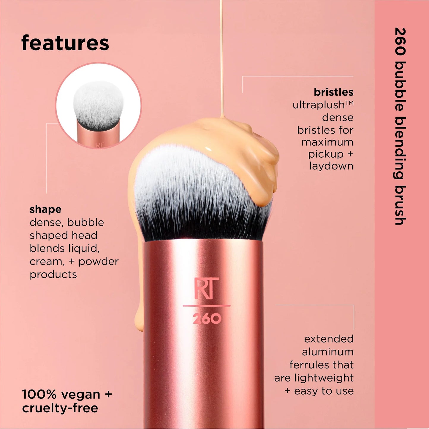 Bubble Blending Makeup Brush - Bajo Pedido