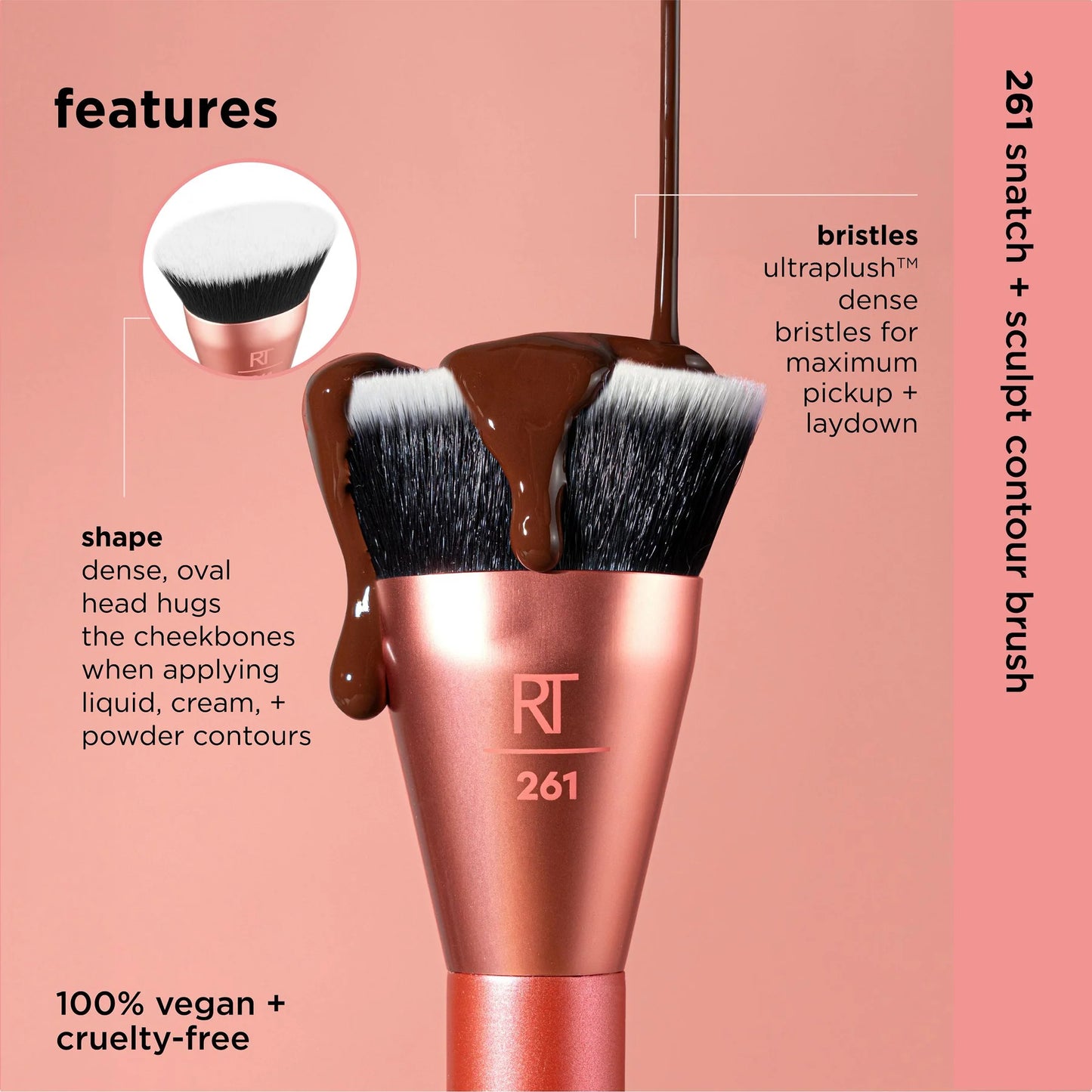 Snatch + Sculpt Contour Makeup Brush - Bajo Pedido