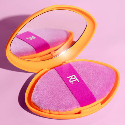 Miracle 2-In-1 Powder Puff + Travel Case - Bajo Pedido