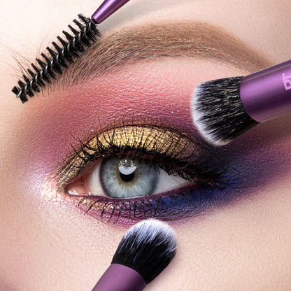 Eye Shade & Blend Makeup Brush Trio - Bajo Pedido